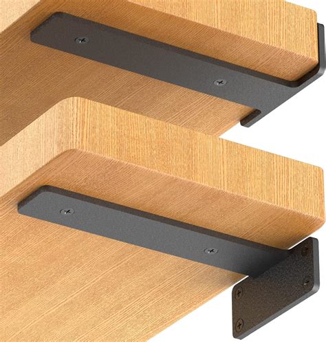 black metal shelving brackets|black shelving brackets small size.